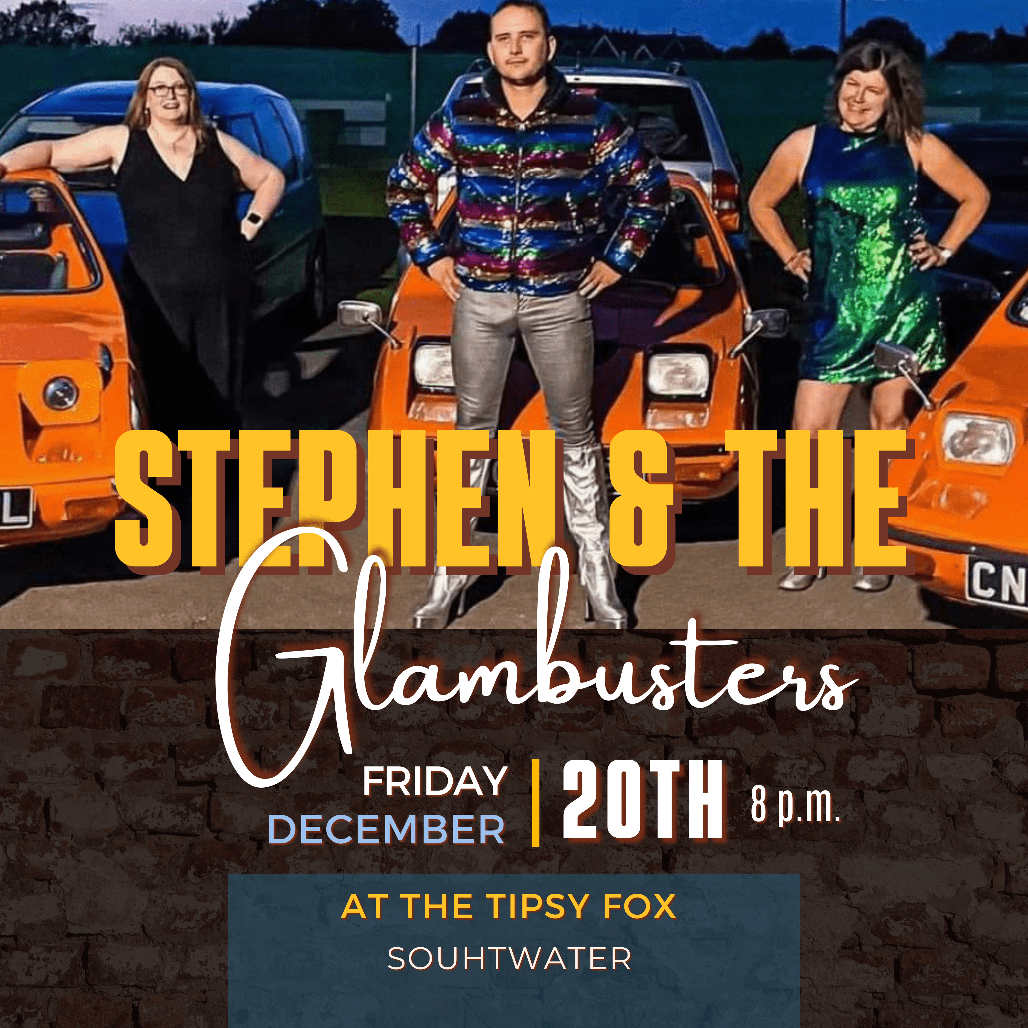 Stephen & the Glambusters 20 Dec 24